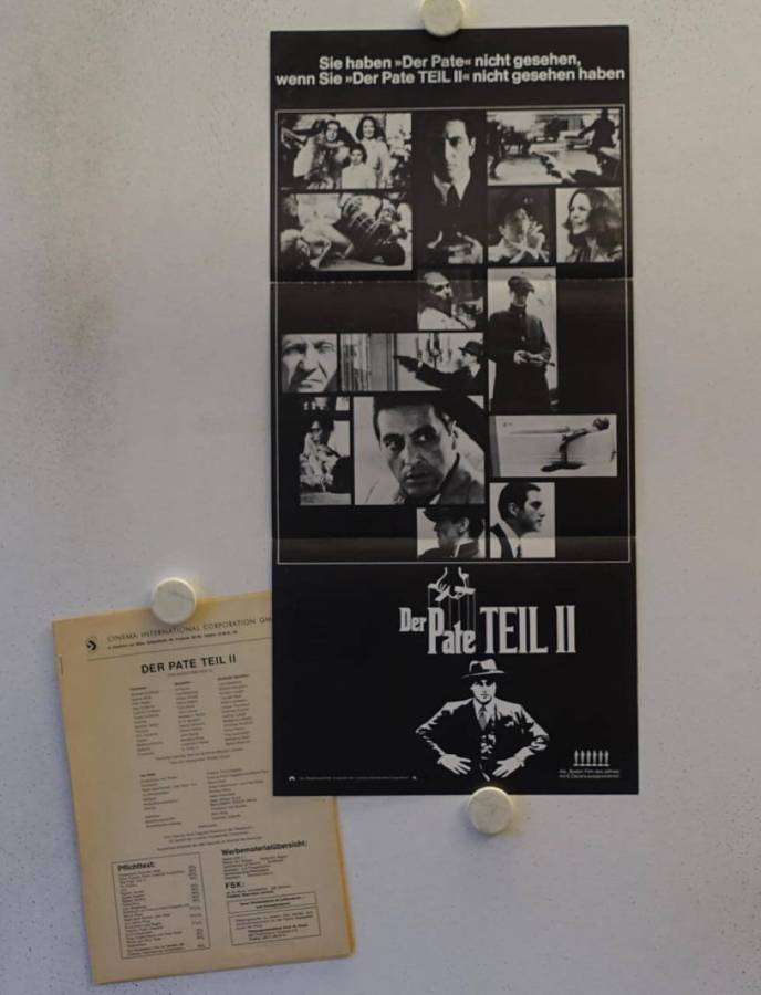 The Godfather Part II original release german pressbook